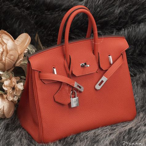 hermes birkin 25 capucine|HERMES Togo Birkin 25 Capucine 722458.